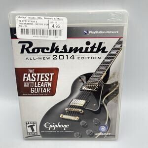 Rocksmith -- 2014 Edition (Sony PlayStation 3, 2013) CIB Complete